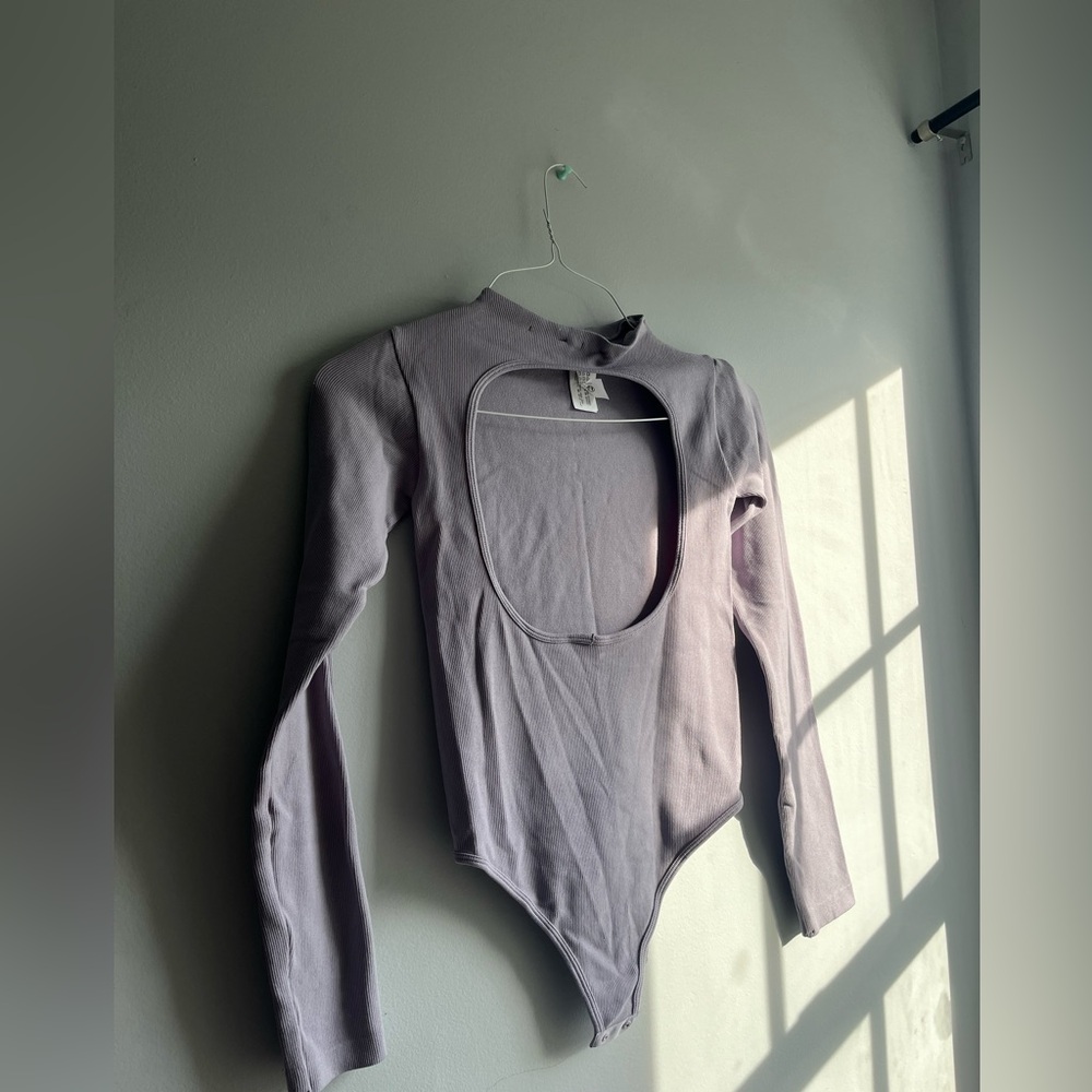 Zara purple Long Sleeve Bodysuit - Picture 2 of 4